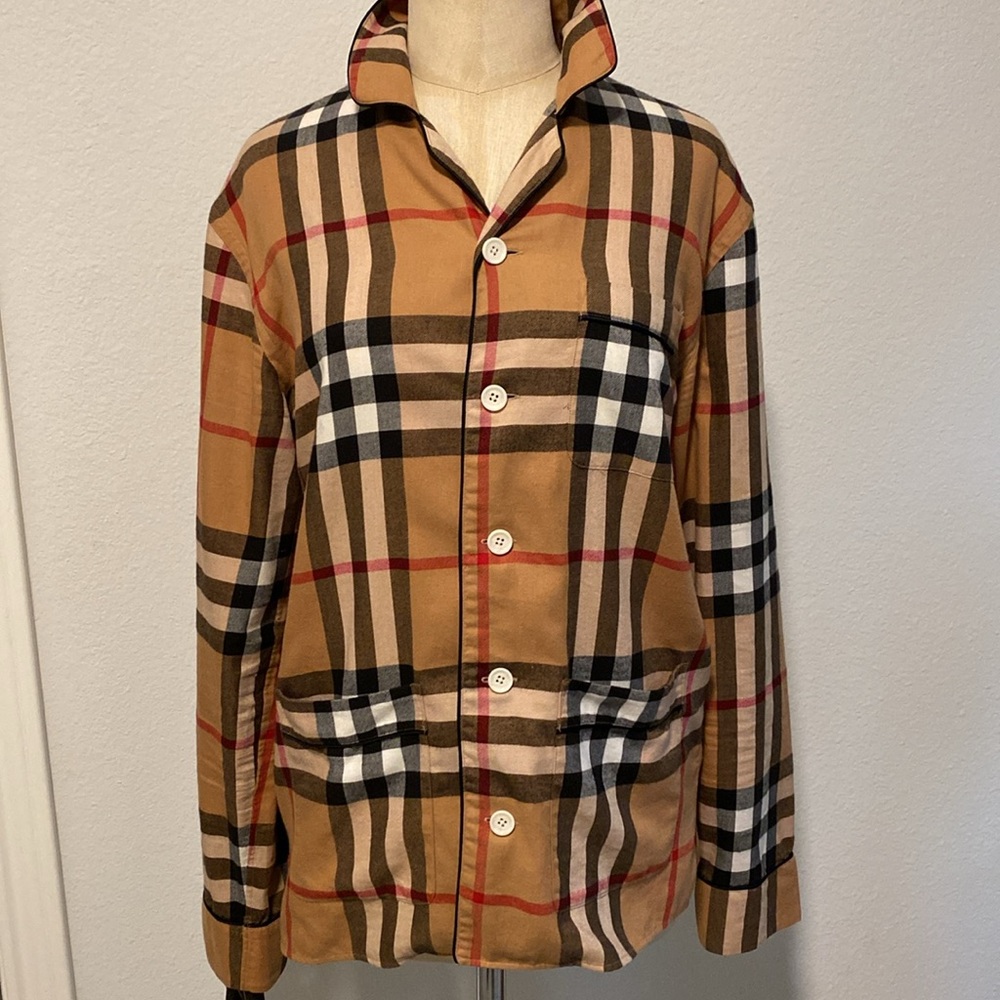 Burberry Runway Check Cotton Shirt size small , Excellent condition